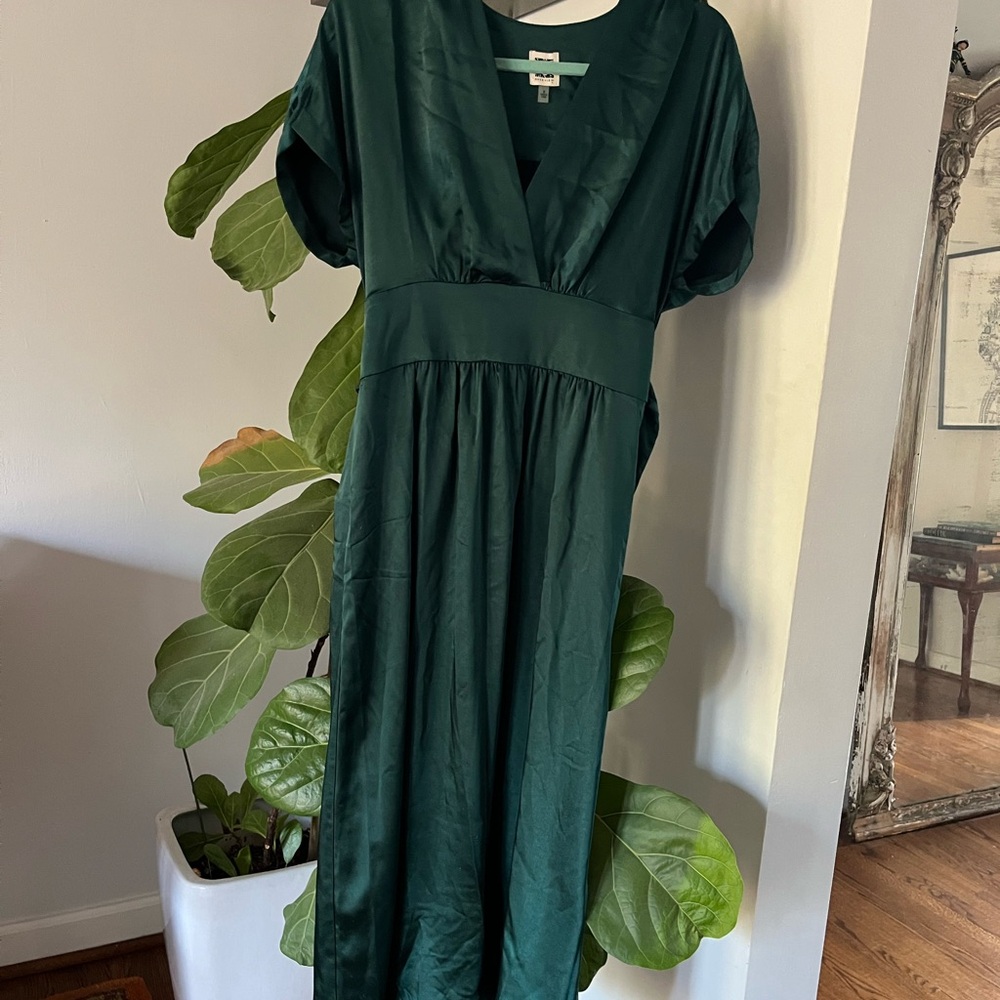 Anne Klein Elegant Green Women's Dress